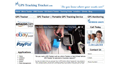 Desktop Screenshot of gpstrackingtracker.com